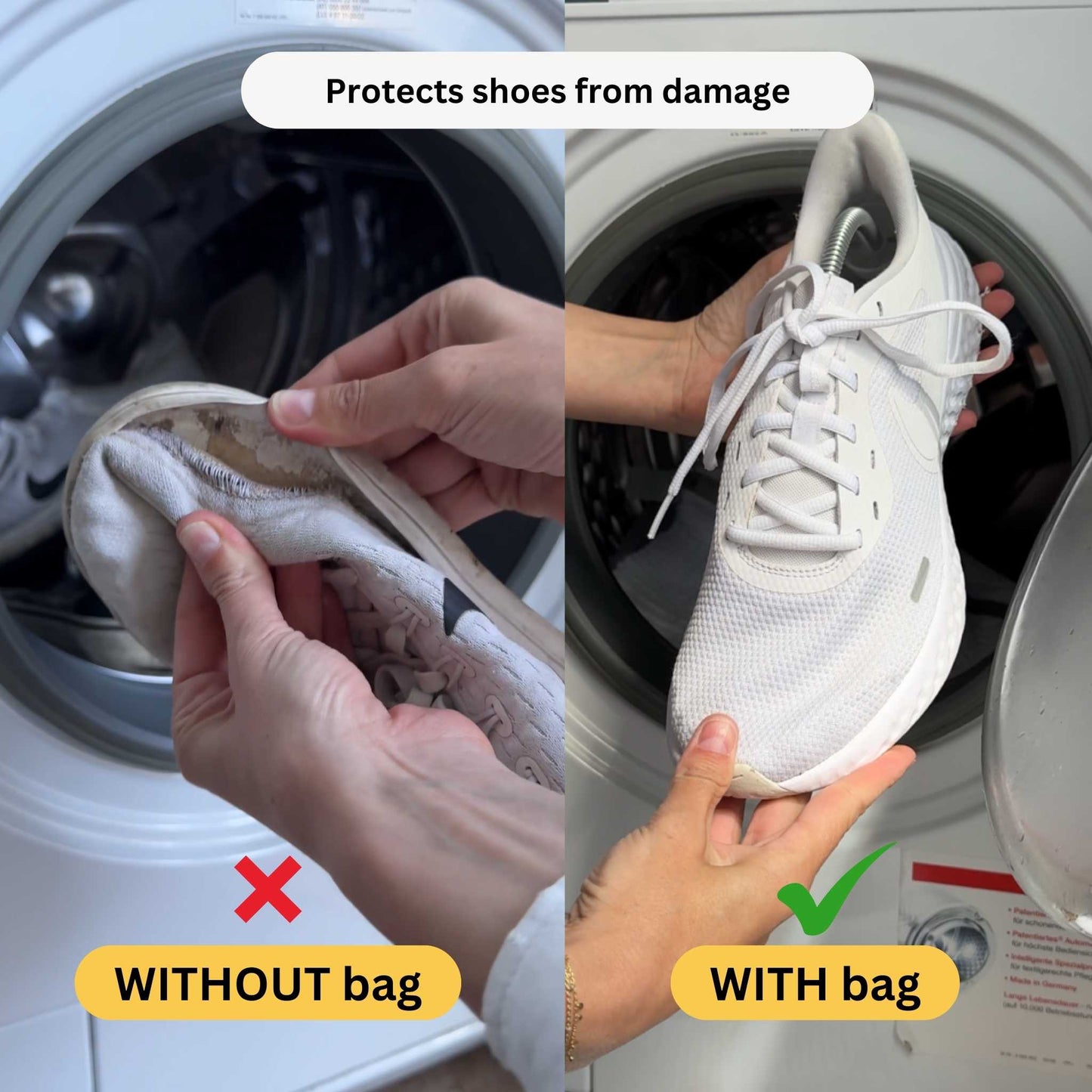 Zirvanno® Shoe Laundry Bag