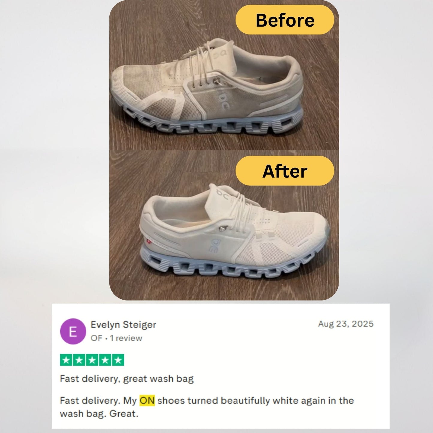 Zirvanno® Shoe Laundry Bag